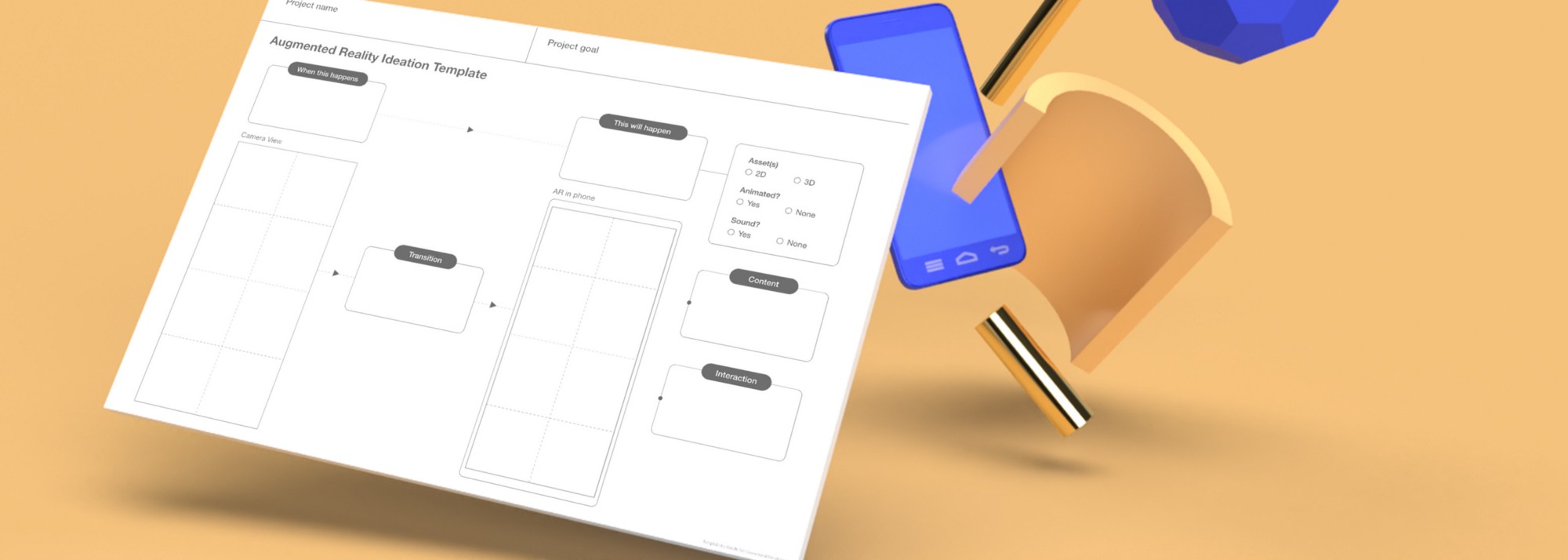 Part of my major project app, signar, is designing how augmented reality could be used to improve communication between deaf and hearing . A Practical Template To Develop Augmented Reality Ideas By Sarah Tan Ux Collective