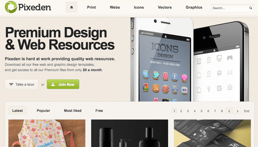 It features a perspective view of the website in mobile screen sizes. 10 Amazing Sites To Get Free Mockup Templates For Designers By Vincent Xia Medium