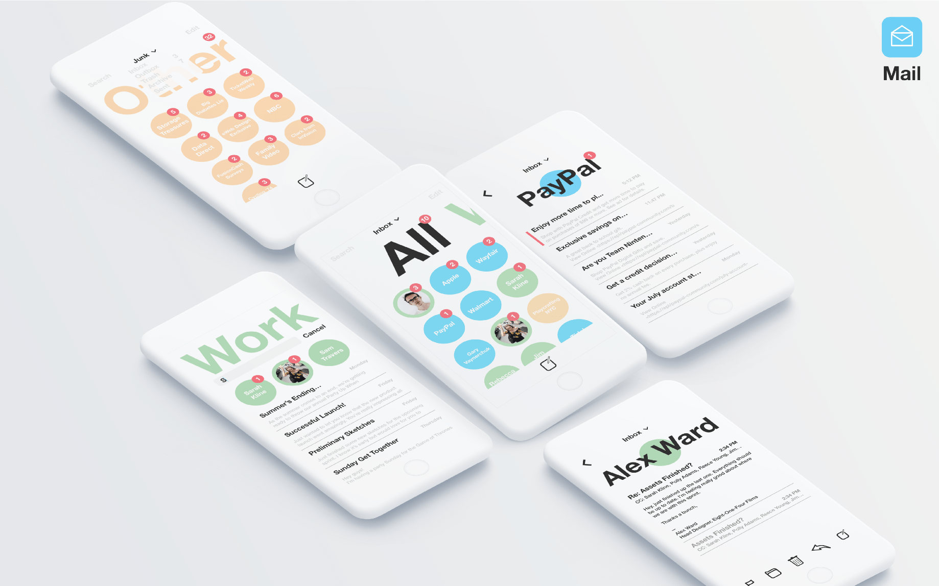 You can edit this template and create your own diagram. Redesigning Apple S Mail App For Myself By Theodore Richards Prototypr