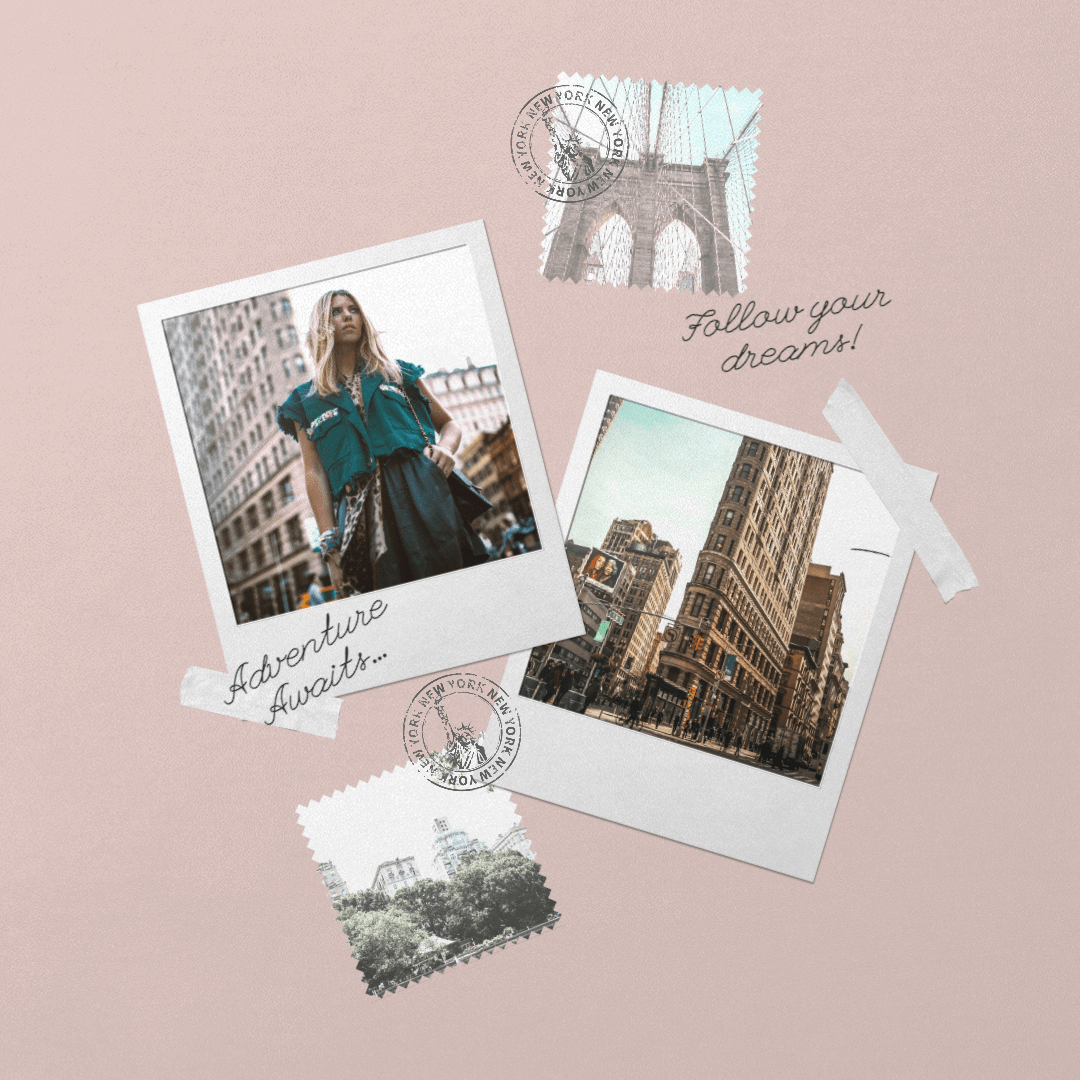 Use these polaroid photo frames to display your . Polaroid Templates To Place Your Own Photos Mockup Zone