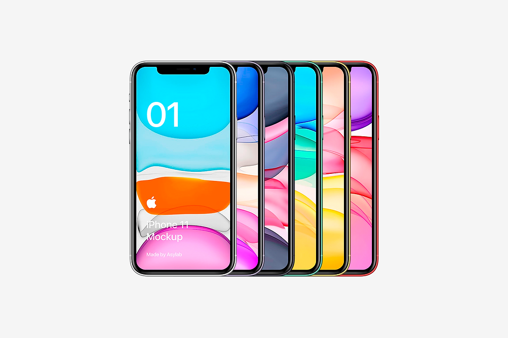 A collection of free apple iphone mockups for your personal and commercial. Iphone 11 Mockup