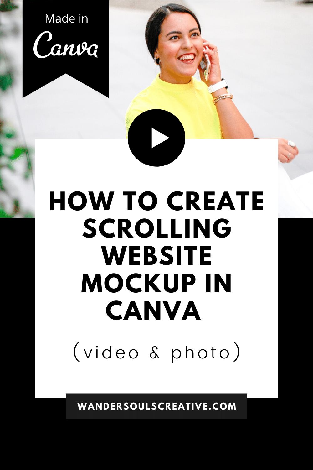 Moqups is a streamlined and intuitive web app that helps you create and collaborate on wireframes, mockups, diagrams and prototypes — for any type of . How To Create Scrolling Website Mockup In Canva Video Photo Wandersouls Creative
