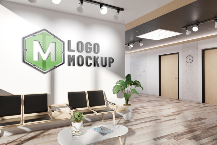 While it’s used in industry, it also can help make a garden layout look beautiful and aesthetically pleasing. Logo Office Wall Psd Mockup Free Download
