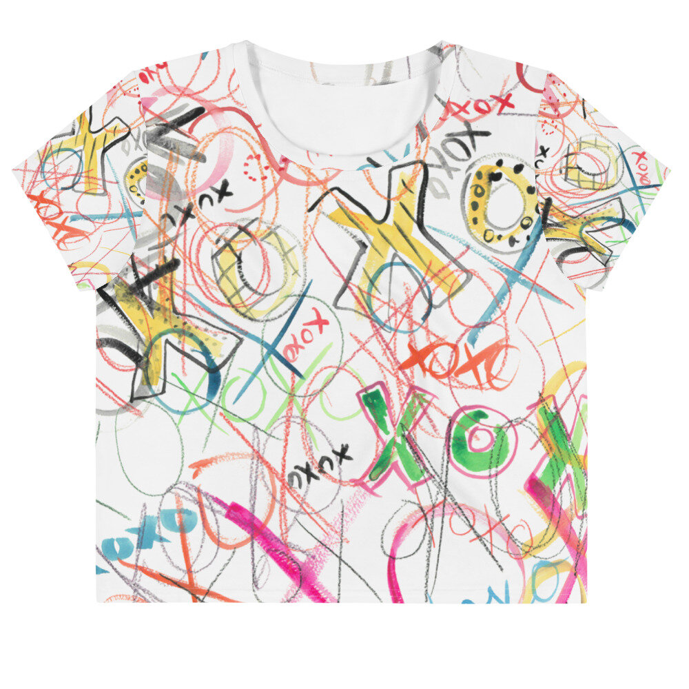 ✓ free for commercial use ✓ high quality images. Xoxo Women S All Over Print Crop T Shirt Jacx Art Illustration Design Sound