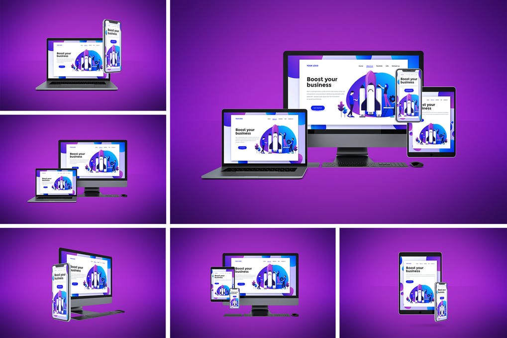 Create your own website mockup with the best free mockup template builder. 520 Best Responsive Website Mockup Templates Free Premium