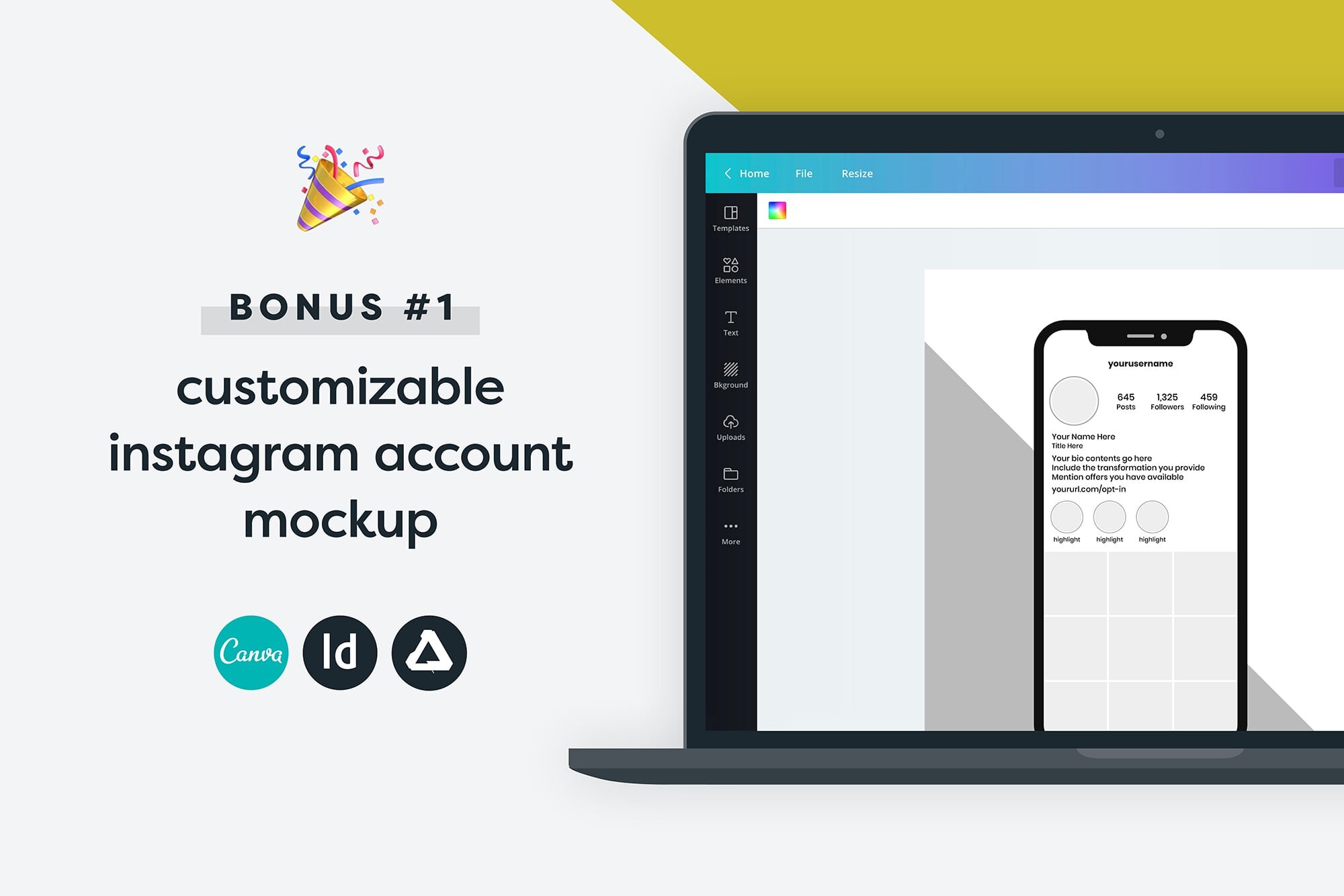 All instagram post instagram stories instagram feed instagram grid instagram profile. The Ultimate Instagram Grid Builder By Basil Bark Basil Bark Customizable Canva And Adobe Templates
