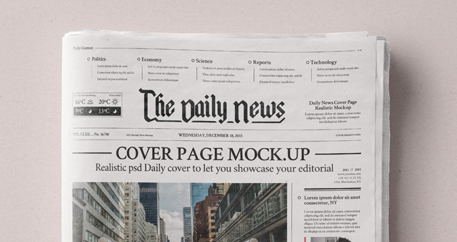 29+ Download Professional Newspaper Psd Mockups Free Mockup
