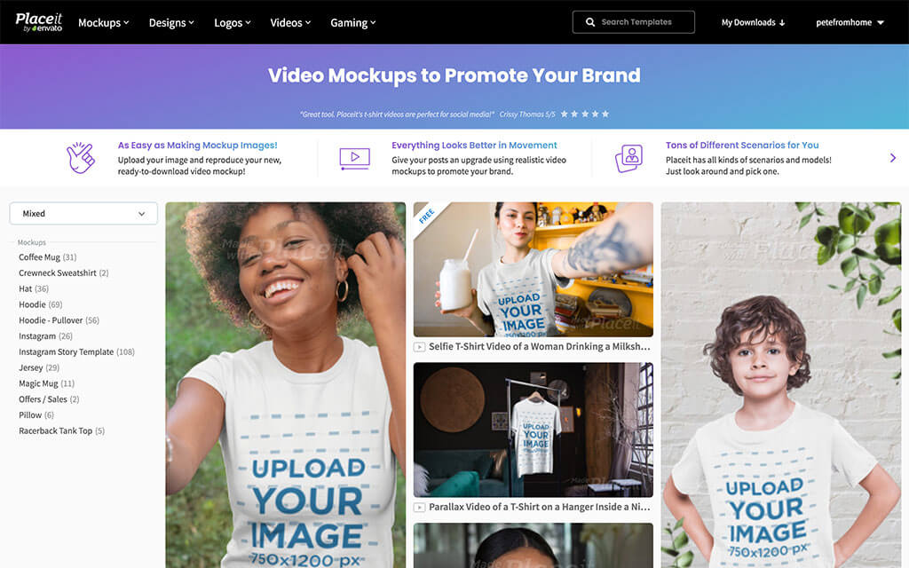 22+ Download T Shirt Mockup Video Free&nbsp;Psd