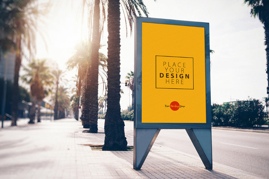 42+ Download Street Billboard Mockup Psd