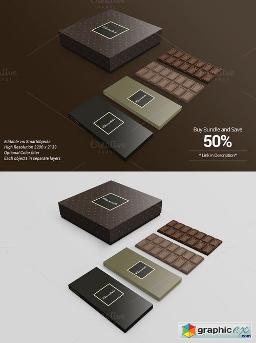 33+ Download Box Of Chocolates Mockup&nbsp;Psd