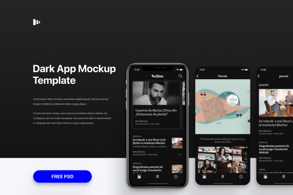 46+ Download App Mockup Free Psd