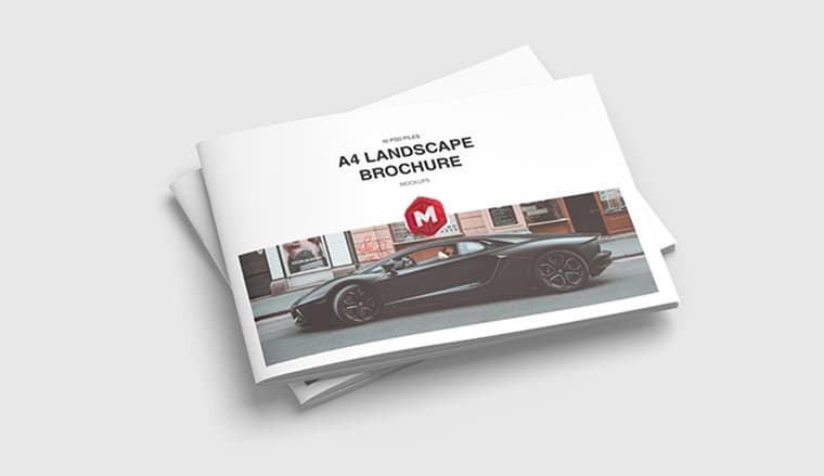 41+ Download Free Landscape Flyer Mockup&nbsp;Psd