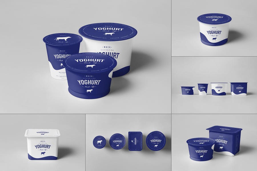 27+ Download Yogurt Package Mockup&nbsp;Psd