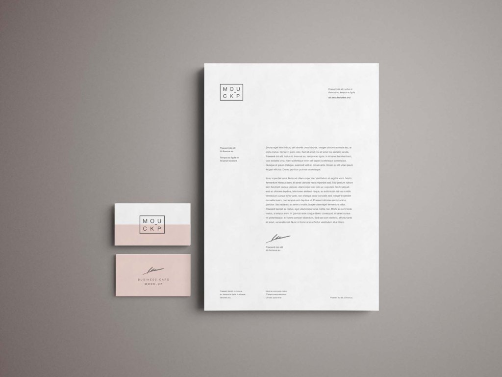 38+ Download Business Card And Letterhead Mockup Psd&nbsp;Free