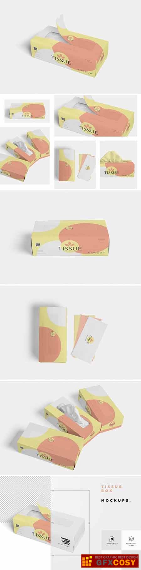 46+ Download Tissue Box Mockup Psd&nbsp;Free